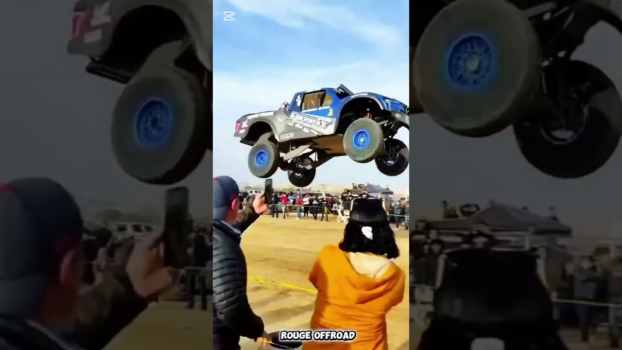 Land-based flying machine, Baja 1000 racing car desert race #HardcoreOffroading #Baja1000 #Fast