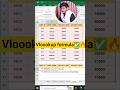 High Hook Captions (Use emojis + urgency)“VLOOKUP nahi aata? 😳 Ms Excel tutorial 🔥#exceltips #shorts