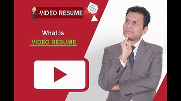 What is a Video Resume