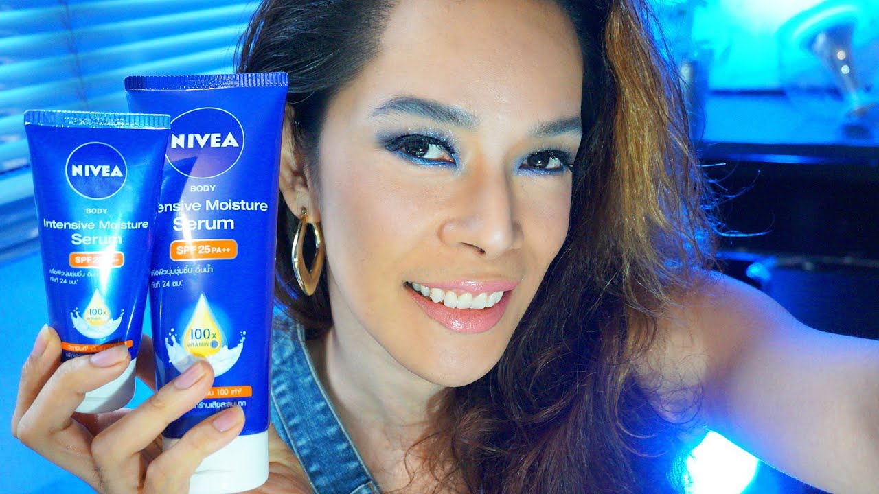 รีวิว NIVEA BODY INTENSIVE MOISTURE SERUM YouTube