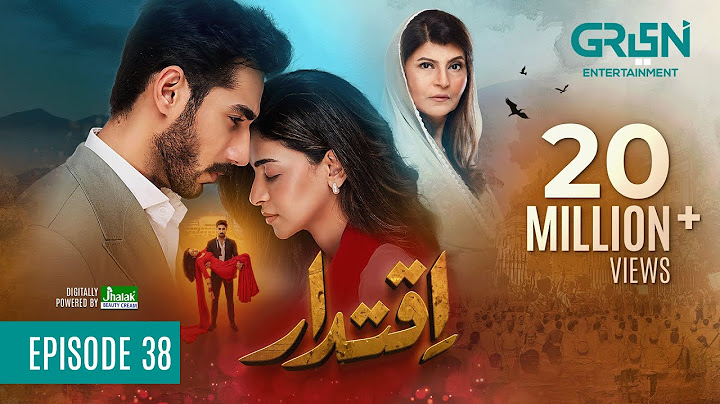 Iqtidar Episode 38 (Subtitles) 24th January 2025 | Anmol Baloch - Ali Raza | Green TV Entertainment