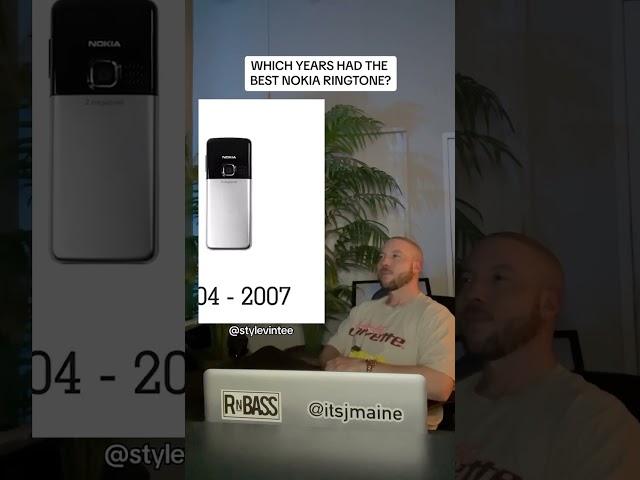 Which Years Had The Best Nokia Ringtone? #shorts class=