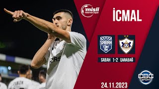 Sabah 1:2 Qarabağ | Misli Premyer Liqası, 14-cü tur | İCMAL