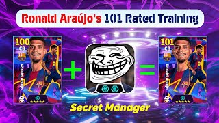 Barca Pack Ronald Araújos 101 Rated Training In Efootball Ronald Araújos Best Training Guide