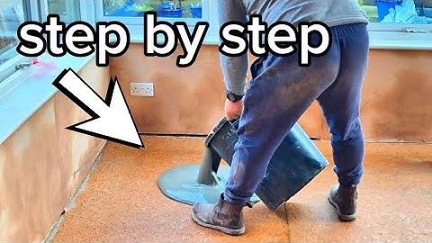 SELF LEVEL A FLOOR THE EASY WAY
