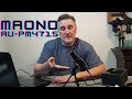 Maono au pm471s microphone usb cardioid   Budget beginner mic   #maono #maonomicrophone