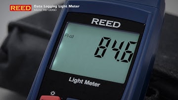 Measure ambient light levels with the R8100SD Data Logging Light Meter