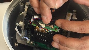 How to install a MicroSD card into a 25X PTZ