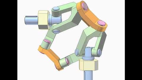 Spherical 4R mechanism 2g