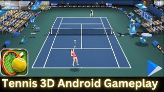 Tennis 3D Android Gameplay | Gaming | Gamer Bhaii screenshot 3