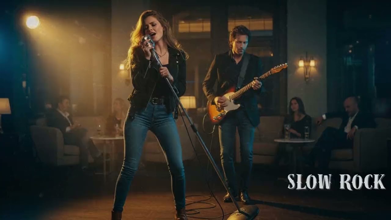 🌌 Deep Relaxing Slow Rock – Calm Guitar Music for Quiet Nights