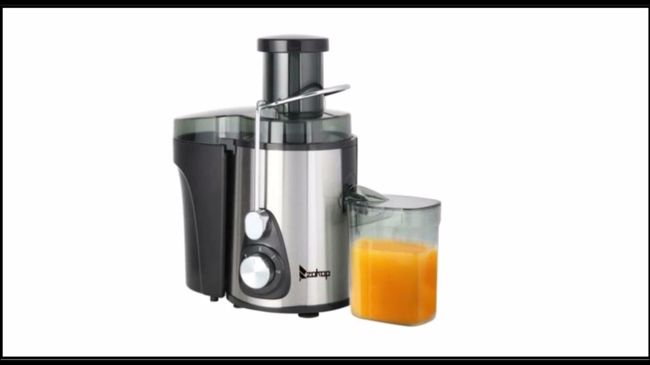 ZOKOP Electric Centrifugal Juicer Fruit & Veg Extractor Juice Maker