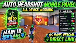 Ob55 Free Fire Panel Mobile 🔥 FF Antiban Panel | Free Fire Hack New 😈 FF Injector 2026 | FF Panel