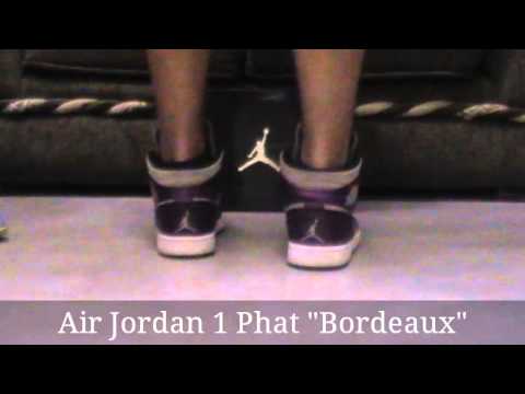 jordan 1 phat bordeaux