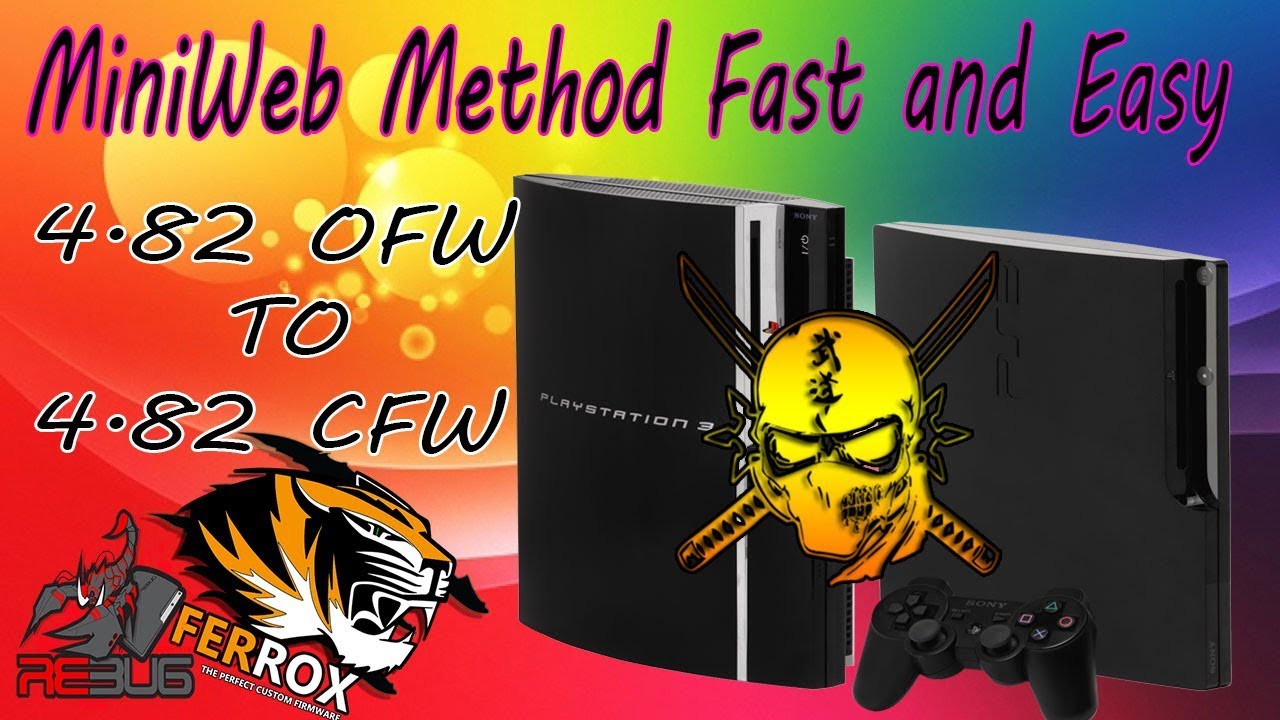 PS3 - Exploiting 4.90 OFW (Installing CFW & Running PS3HEN) Flash