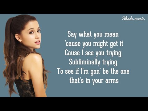 Ariana Grande Doja Cat Motive Lyrics