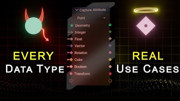 Mastering Blender Geometry Nodes: Practical Examples for Every Data Type