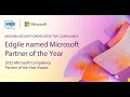 Microsoft congratulates Edgile on becoming Partner of the Year