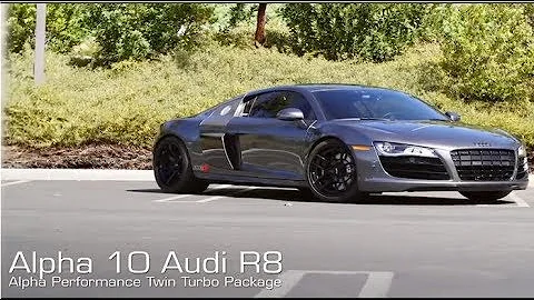 Alpha 10 Audi R8(2018)!!!! Alpha Performance Twin Turbo Package!!!!