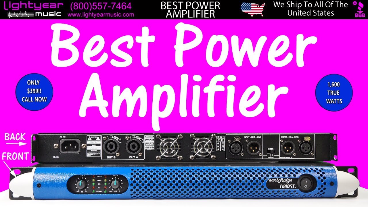 best power amplifier