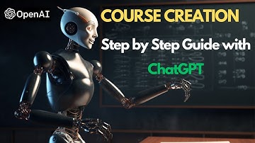 Build Your Online Course with ChatGPT (9 Step Guide)
