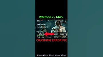 *FIX* Warzone 2/Modern Warfare 2 Infinite Crash Error | Cant play any games