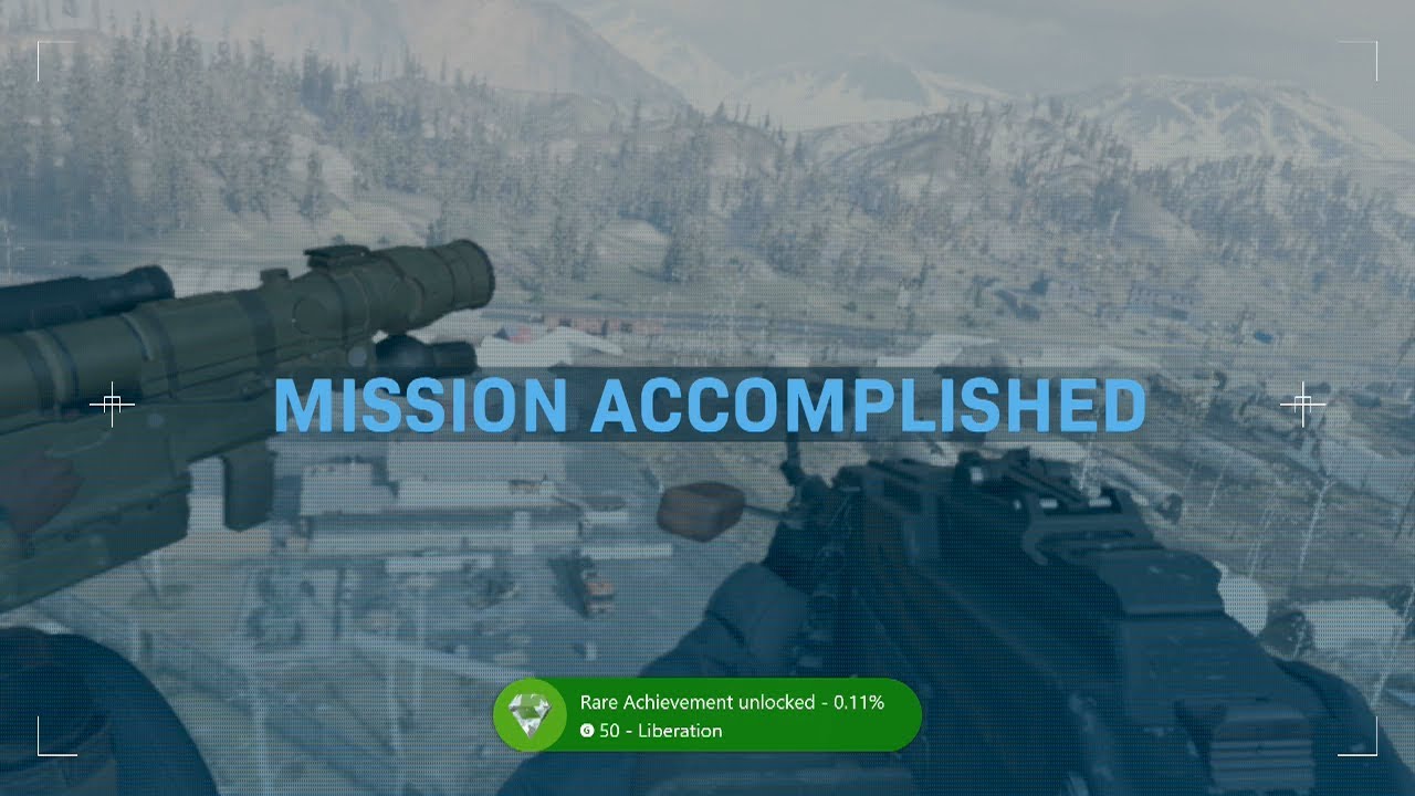 Liberation Achievement / Trophy Guide COD Modern Warfare YouTube