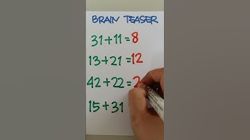 99% Will Fail This Brain Teaser Challenge! Are You The 1%?