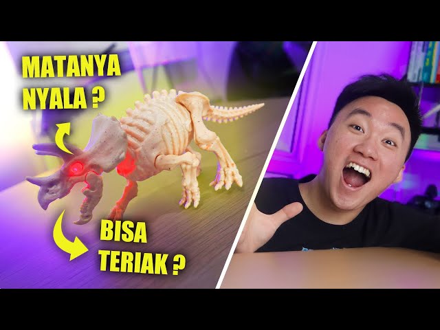 FOSIL DINOSAURUS HIDUP ?? REVIEW ZURU ROBO ALIVE ?? class=