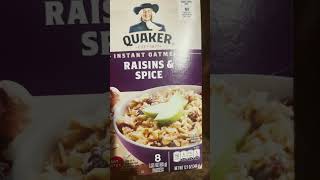 “Raisins & Spice Quaker Oatmeal Taste Test 🌞 | Island Review from Saipan”