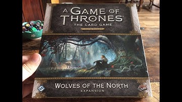 AGoT LCG 2nd Edition: Wolves of the North Opening!