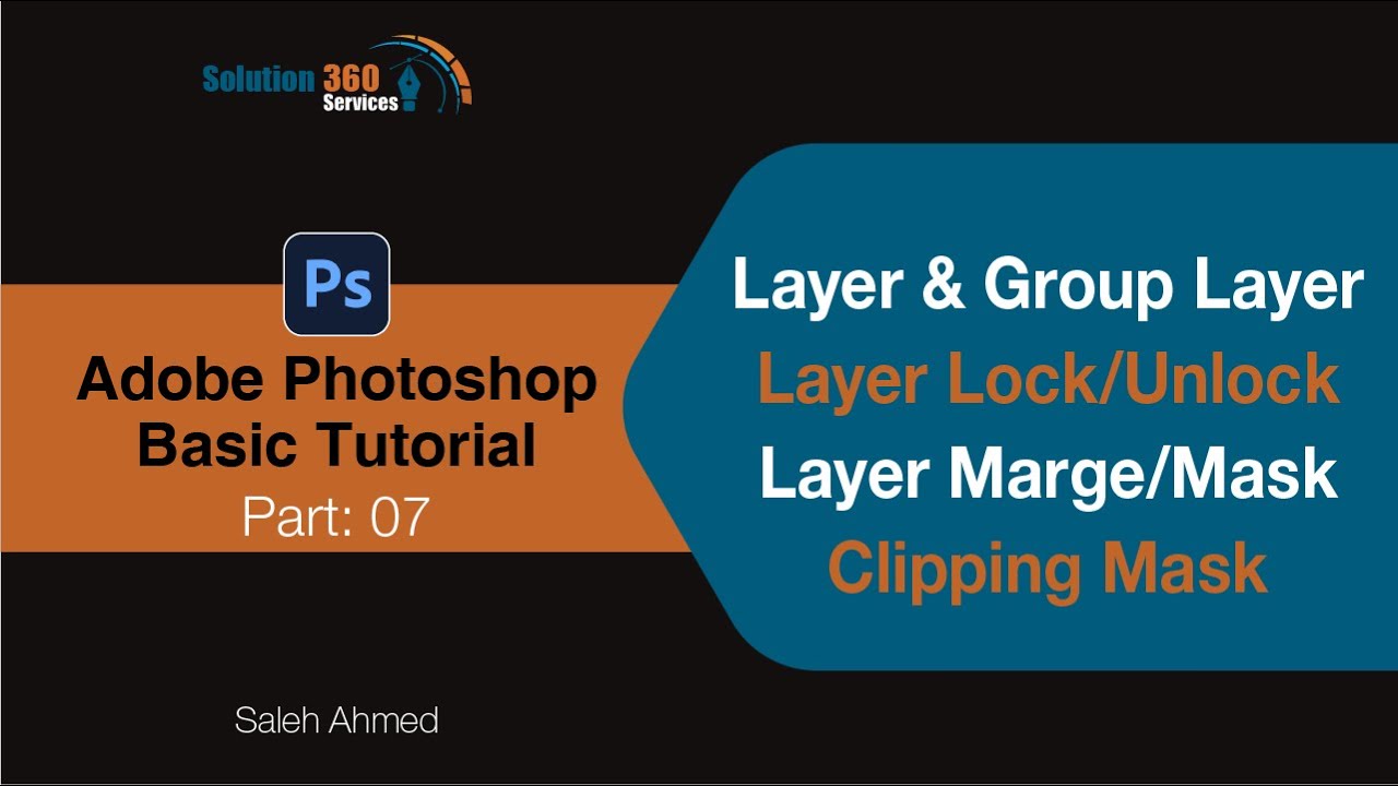 Layer Panel in Adobe Photoshop Explained | Bangla Tutorial: (Basic Part ...