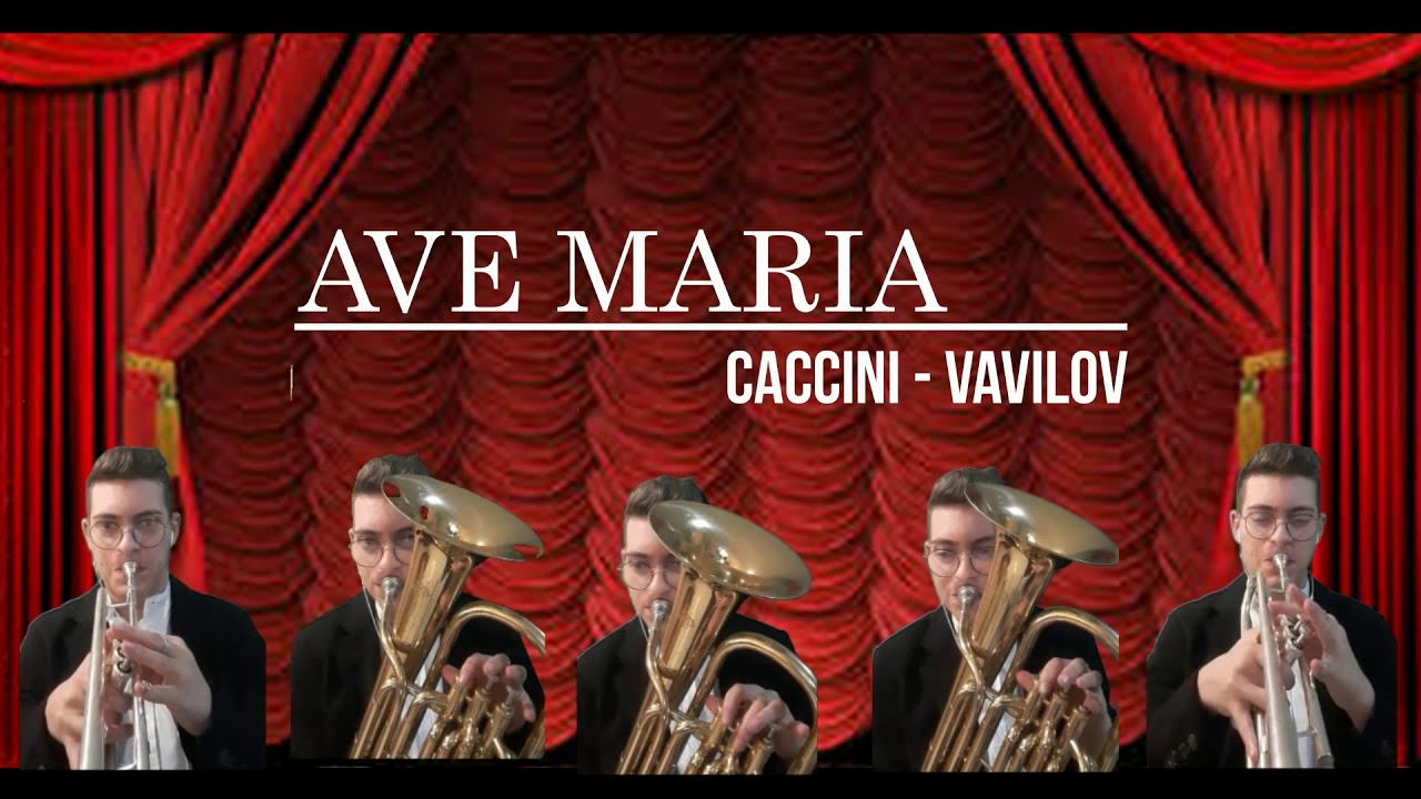 Ave Maria CacciniVavilov brass quintett YouTube