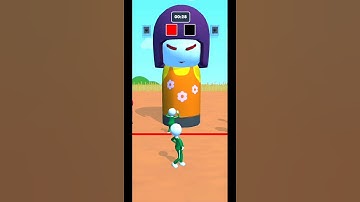 squid games Red light green light  (android & iOS) #mobilegames #gameplay #shorts