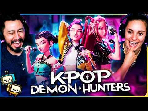 KPOP DEMON HUNTERS 2025 Movie Reaction W Jaby Kristen First Time Watch Netflix