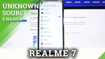 How to Activate Unknown Sources in REALME 7 – Allow App Installation
