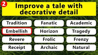 High IQ English Word Game: No Guessing Allowed!  (CathartIQ Word Quiz 2) screenshot 2