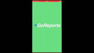 Goreports - Competitive Intelligence Ios Demo App Live Demonstration