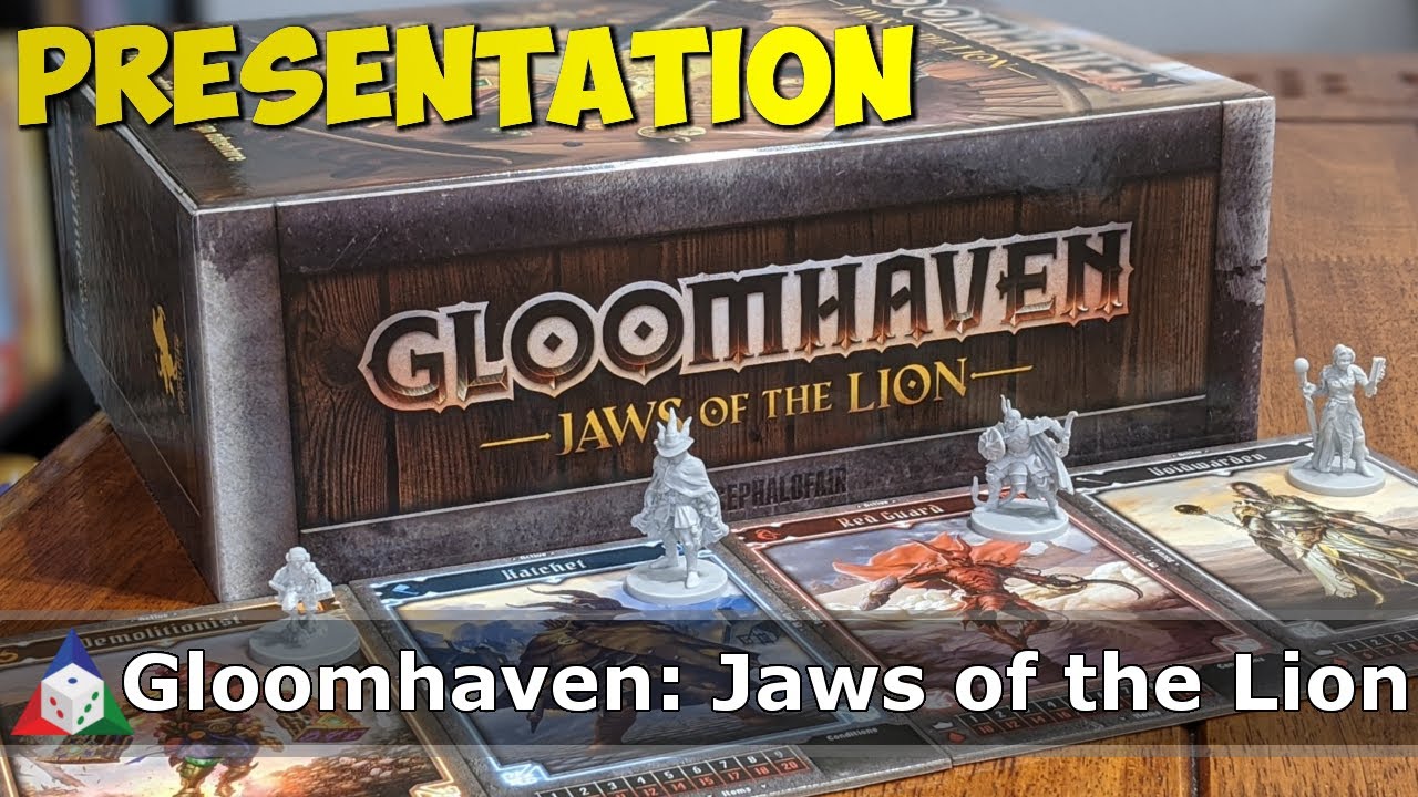 Gloomhaven-Les mâchoires du lion - Des jeux qui des boites