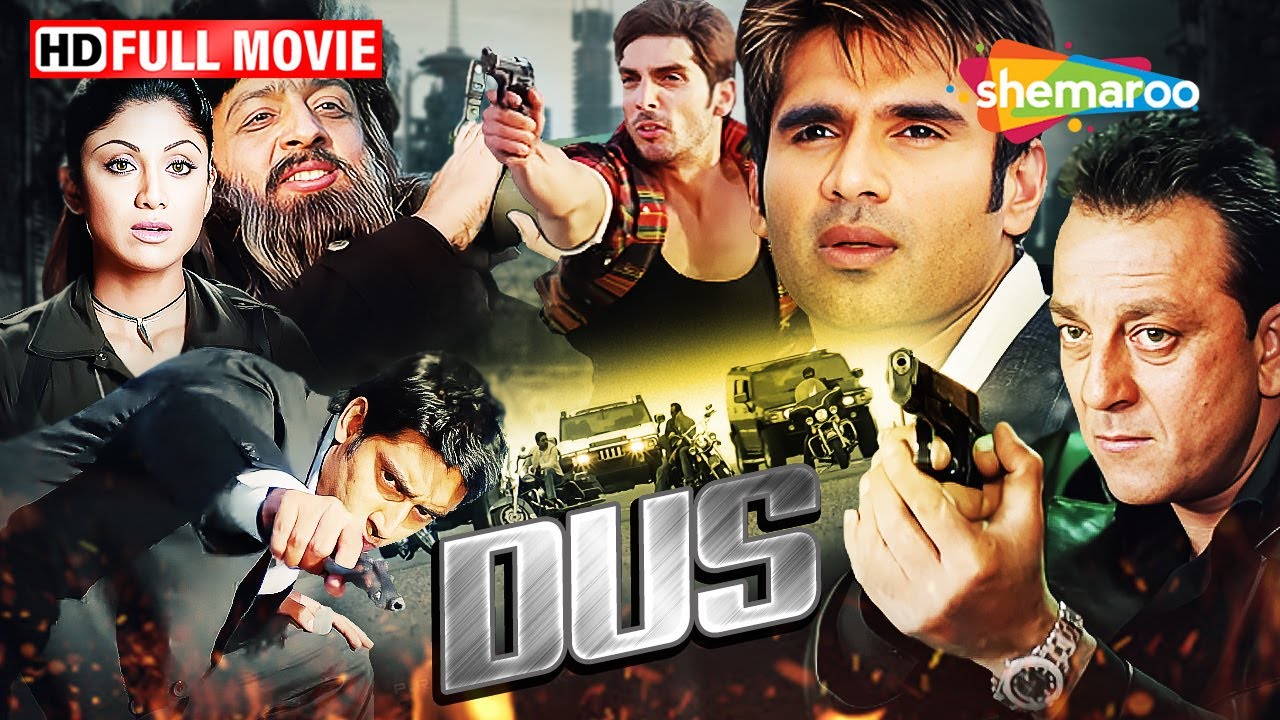 भारतीय पंतप्रधान को मारनेकी  साज़िश | Dus - Full Movie | Sanjay Dutt, Abhishek Bachchan Ki Film