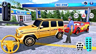New Goldan Mercedes AMG G63 Refueling - 3D Driving Class - Android Gameplay screenshot 2