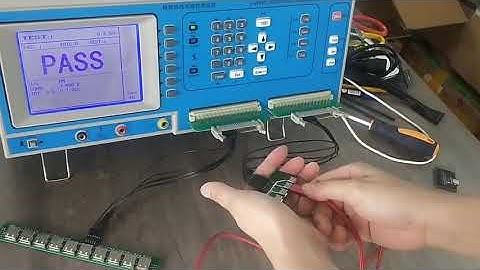Automatic Cable Testing Machine   Data Cable & Multi Step Wire Harness Tester, Factory In Store