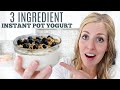 3 Ingredient Instant Pot "No Boil" Yogurt - Cold Start Dump and Go Yogurt Recipe