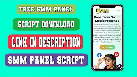 Tech SMM Panel Script Free |FREE SMMPANEL SCRIPT BY WEB SCRIPT MASTER | SMM PANEL SCRIPT |#smmpanel