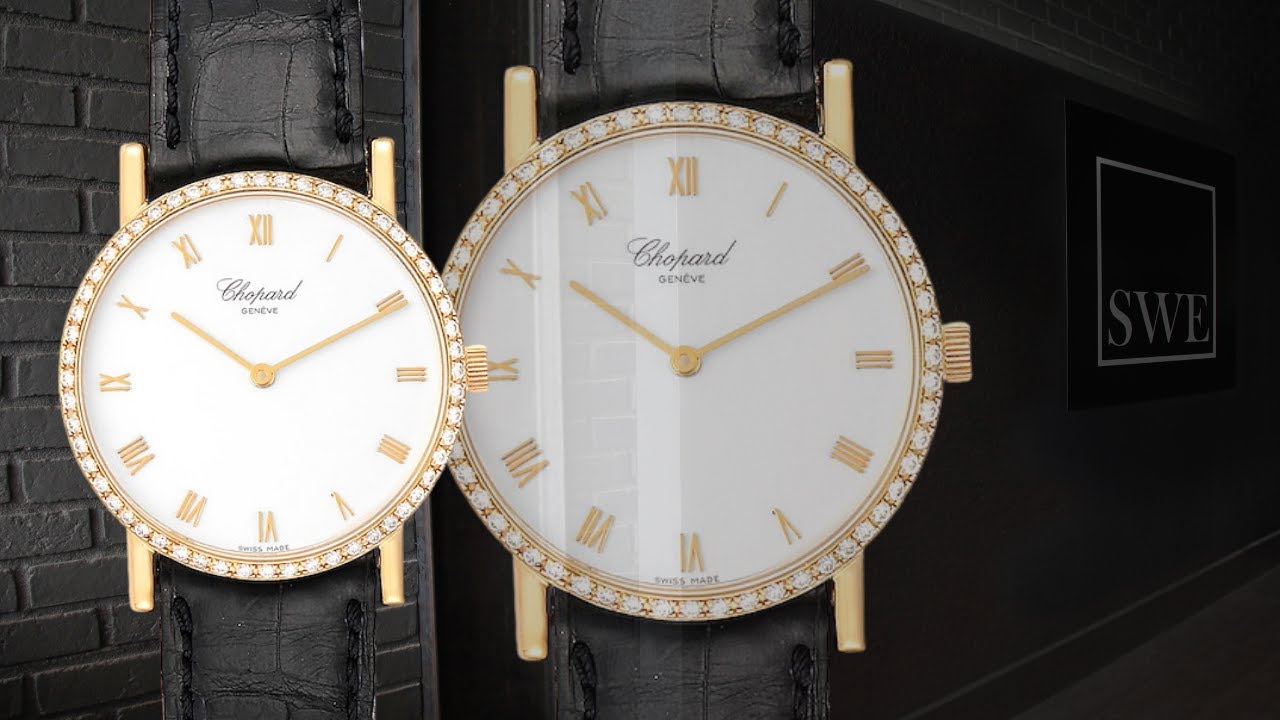 Chopard Classique Yellow Gold Diamond Mens Watch 3154 | SwissWatchExpo