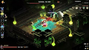 Hades Speedrun - Killing Tisiphone in 13.38 seconds with Chaos Shield