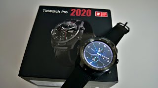 Ticwatch Pro 2020 - WearOS by Google / 1GB+4GB / MIL-STD-810 + IP68 - PROS & CONS