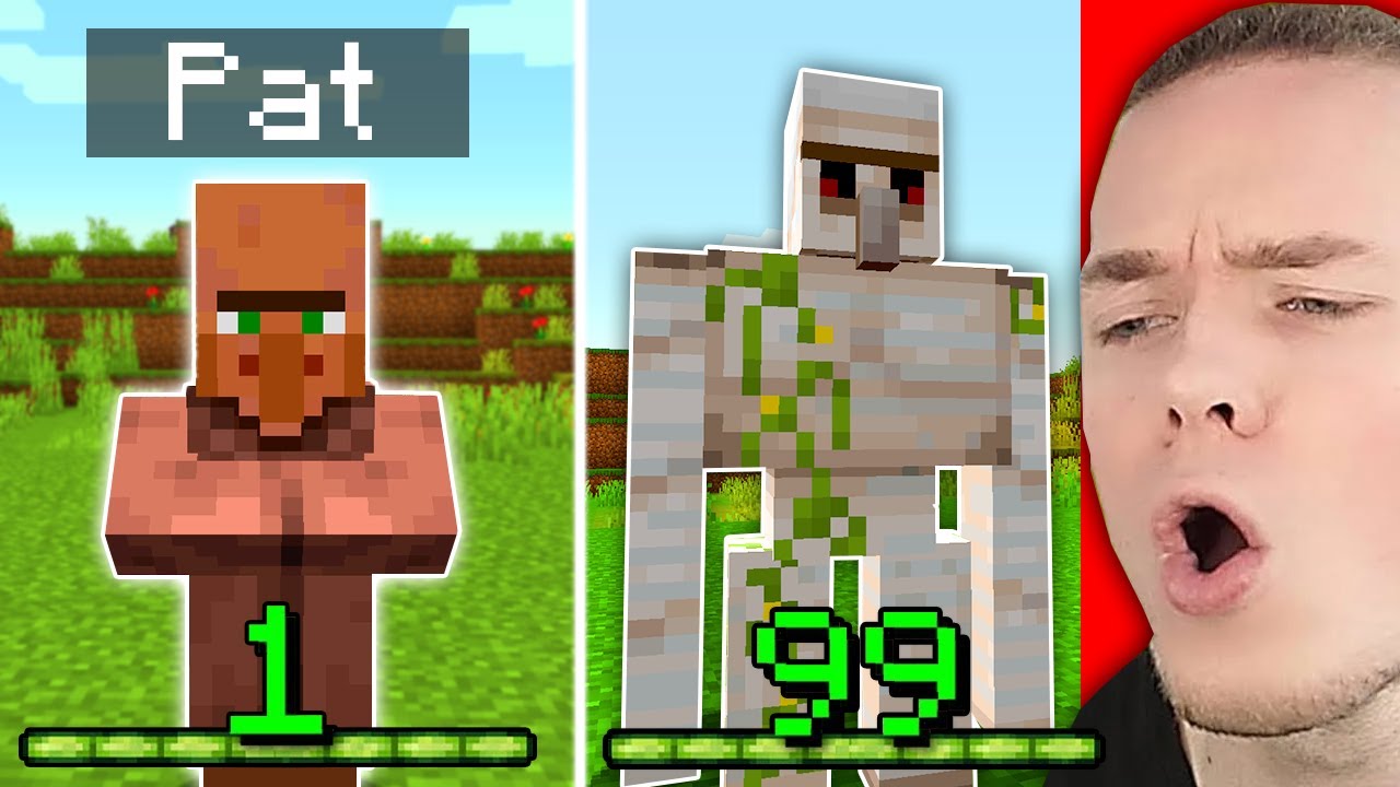 JEDES LEVEL = NEUE MOB VERWANDLUNG (Minecraft)