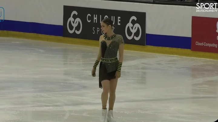 Kristina Isaev  2021/2022 German Figure Skating Ch...