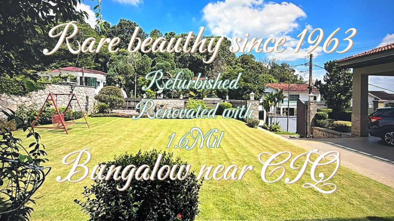 Rare Gem From Year 1963 In Downtown Nearing CIQ Johor Bahru